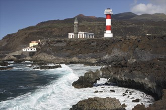 Faro de Fuencaliente lighthouses, La Palma, Canary Islands, Spain, 2009.