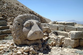 The East Terrace, Nemrut, Turkey. Artist: Samuel Magal