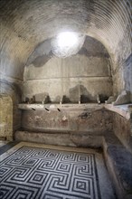 The women's baths at Herculaneum, Italy. Artist: Samuel Magal
