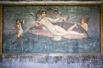 The House of Venus in the Seashell, Pompeii, Italy. Creator: Samuel Magal.