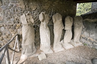 The necropolis of Porto Ercolano, Pompeii, Italy. Creator: Samuel Magal.
