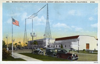 Warner Brothers West Coast Studios, Hollywood, Los Angeles, California, USA, 1925. Artist: Unknown