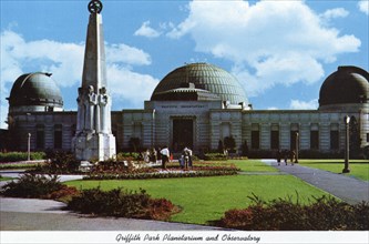 Griffith Observatory and Planetarium, Los Angeles, California, USA, 1970. Artist: Unknown