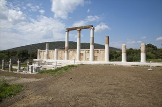 The Enkoimeterion, Epidauros, Greece. Artist: Samuel Magal
