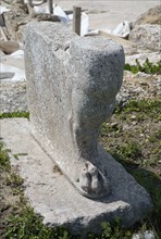 A monument at Epidauros, Greece. Artist: Samuel Magal