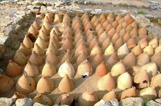 A building with amphoras in Mesembria, Greece. Artist: Samuel Magal