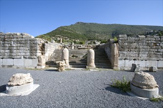 The North Propylon at Messene, Greece. Artist: Samuel Magal