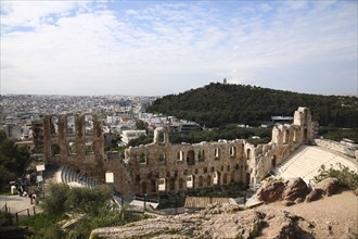 The Odeon of Herodes Atticus, Athens, Greece. Artist: Samuel Magal