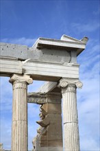The Sanctuary of Athena, the Erechtheion, The Acropolis, Athens, Greece Artist: Samuel Magal