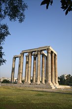 The Temple of Zeus Olympios, Athens, Greece. Artist: Samuel Magal