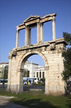 The Arch of Hadrian, Athens, Greece. Artist: Samuel Magal