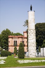 Monument of Juan Sebastian Elcano, Maria Luisa Park, Seville, Andalusia, Spain, 2007. Artist: Samuel Magal