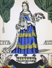 Anne, Queen of Great Britain and Ireland from 1702, (1932). Artist: Rosalind Thornycroft