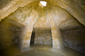 A vaulted chamber in Servilia's Tomb, Carmona, Spain, 2007. Artist: Samuel Magal