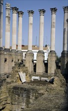 The Temple of Augustus, Cordoba, Spain, 2007. Artist: Samuel Magal