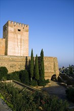 The citadel in Alhambra, Granada, Spain, 2007. Artist: Samuel Magal