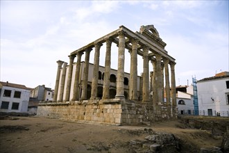 The Temple of Diana in Merida, Spain, 2007. Artist: Samuel Magal