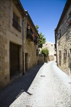 A cobbled street in Pedraza, Spain, 2007. Artist: Samuel Magal