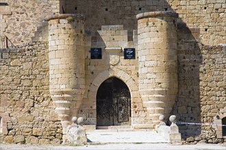 A gate in the walls of the castle in Pedraza, Spain, 15th century (2007). Artist: Samuel Magal