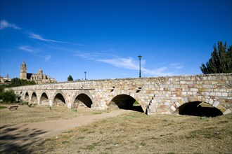 A Roman bridge in Salamanca, Spain, 2007. Artist: Samuel Magal