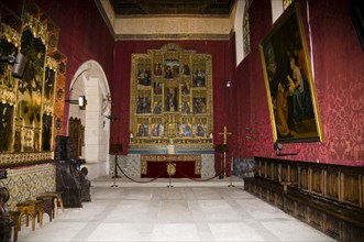 The chapel in the Alcazar of Segovia, Segovia, Spain, 2007. Artist: Samuel Magal