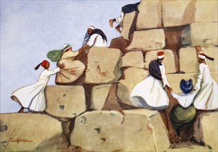 'The Climbers', 1908.  Artist: Lance Thackeray