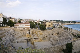 Roman amphitheatre, Tarragona, Catalonia, Spain, 2007. Artist: Samuel Magal