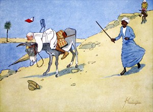 'A Stopping-Place on the Nile', 1908.  Artist: Lance Thackeray