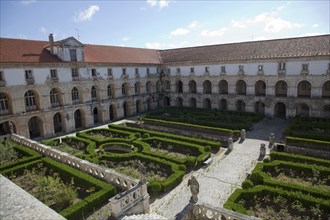 Courtyard garden, Monastery of Alcobaca, Alcobaca, Portugal, 2009.  Artist: Samuel Magal