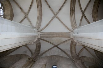Gothic ceiling, Monastery of Alcobaca, Alcobaca, Portugal, 2009.  Artist: Samuel Magal