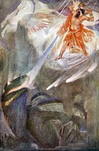 'Mighty was he to look upon', 1916.  Artist: Evelyn Paul