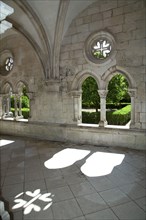 Cloister and view of the courtyard, Monastery of Alcobaca, Alcobaca, Portugal, 2009.  Artist: Samuel Magal