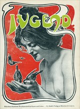 Cover of the German weekly art magazine Jugend, 1898. Artist: Unknown