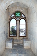 Gothic window, Beja Castle, Beja, Portugal, 2009.  Artist: Samuel Magal
