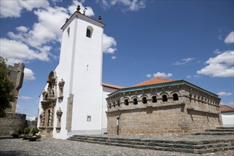 Domus Municipalis and Church of Santa Maria do Castelo, Braganca, Portugal, 2009. Artist: Samuel Magal