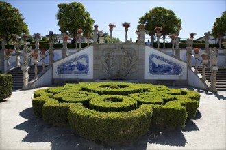 Ornamental box hedging, Episcopal Palace Garden, Castelo Branco, Portugal, 2009.  Artist: Samuel Magal