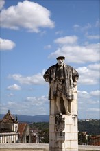 Statue of King John III of Portugal, University, Coimbra, Portugal, 2009. Artist: Samuel Magal