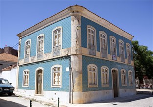 A blue house, Silves, Portugal, 2009. Artist: Samuel Magal