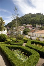 A view from the garden of Sintra National Palace, Sintra, Portugal, 2009. Artist: Samuel Magal
