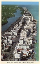Hotel Row, Collins Avenue, Miami Beach, Florida, USA, 1964. Artist: Unknown