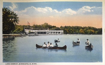 Lake Harriet, Minneapolis, Minnesota, USA, 1915. Artist: Unknown