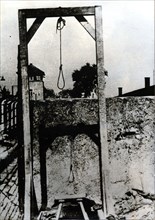 Gallows, Mauthausen-Gusen concentration camp, Austria, c1939-c1945. . Artist: Unknown