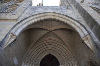The main portal of the Cathedral of Evora, Portugal, 2009. Artist: Samuel Magal