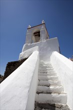 Steps to the bell tower of the main church (igreja matriz) of Mertola, Portugal, 2009. Artist: Samuel Magal