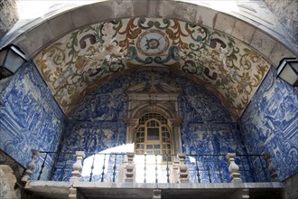 The town gate covered with a reliquary of Nossa Senhora da Piedade, Obidos, Portugal, 2009. Artist: Samuel Magal