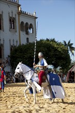 A jousting knight, Sintra, Portugal, 2009. Artist: Samuel Magal