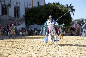 A jousting knight, Sintra, Portugal, 2009. Artist: Samuel Magal
