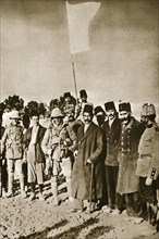 The surrender of Jerusalem, World War I, 1917. Artist: Unknown