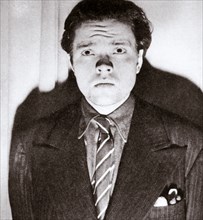 Orson Welles, American actor and film director, 30 October 1938. Artist: Unknown