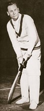 Jack Hobbs, English cricketer, 1925. Artist: Unknown